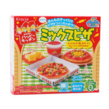 日本进口零食 嘉娜宝Kracie 手工DIY儿童手作披萨食玩糖果30(80g)