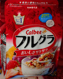 日本Calbee/卡乐比营养早餐 水果颗粒果仁谷物800g干吃冲饮麦片新