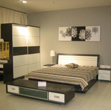 家具 卧室家具套装组合 板式家具套房卧室五件套可定制 特价