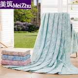 夏季纱布毛巾被纯棉空调毯盖毯 单双人夏天全棉薄毯子1.5米1.8米