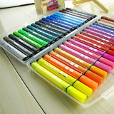 掌握 48色水彩笔 大容量三角握杆可水洗 无毒36色水彩笔彩色画笔