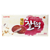 特价零食 韩国进口食品朝鲜族特产 乐天巧克力糯米打糕巧克力糕点