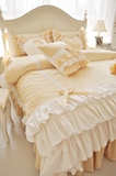 床上四件套纯棉 全棉床裙式 公主风 1.5m床1.8m床2.0m床 双人被套
