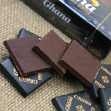 进口零食 LOTTE乐天加纳纯黑巧克力 情人节礼物 90g（代可可脂）