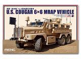 MENG拼装战车模型SS005 1/35 美洲狮6x6防地雷反伏击(MRAP)装甲车