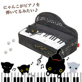 现货 日本正品 靴下猫 Kutusita Nyanko 钢琴外形 纸巾套