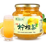 韩国进口农协蜂蜜柠檬茶1000g 果肉果酱水果茶食 秋冬热冲饮品