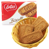 【天猫超市】比利时进口零食 LOTUS和情焦糖饼干125g/包 咖啡伴侣