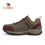 CAMEL骆驼户外男款徒步鞋低帮男鞋系带减震防滑鞋子