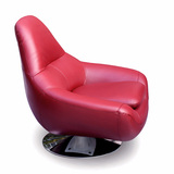 真皮懒人单人沙发椅子个性时尚休闲旋转sofa鸟巢椅包邮NRPFF耐虎