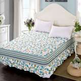 单件全棉纯棉公主1.2x2.0米单人床花边被单1.8m床品床罩床裙床套