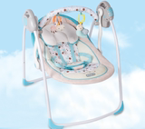 n婴儿电动摇椅秋千轻便可遥控宝宝摇篮免组装新生儿安抚躺椅摇床
