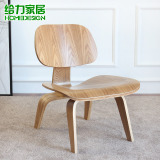 北欧创意椅木质宜家餐椅 靠背日式休闲椅曲木椅洽谈椅会客椅子