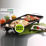 巧米豪华中号 韩式无烟烤肉锅 家用电烧烤炉 烤肉机 电烤盘
