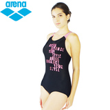 arena阿瑞娜 女士三角泳衣 性感连体三角游泳装 时尚显瘦5265W