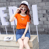 2016 夏季时尚 韩版小性感T恤 雪纺小衫女装