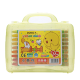 DONG-A韩国东亚36色油画棒胶盒 绘画六一儿童价礼物油画棒 蜡笔