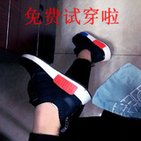 香港代购 NMD男鞋runner陈冠希余文乐运动跑步鞋爆米花女鞋S79168