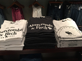 AF拼箱-美国代购 Abercrombie Fitch新品女款LOGO系列印花短袖T恤