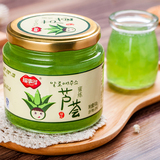 [买2瓶送木勺]福事多蜂蜜芦荟茶500g 韩国风味水果茶冲饮品下午茶