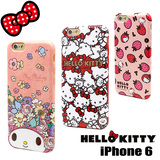 Hello Kitty猫甜美草莓iphone6 plus手机软壳 苹果5s可爱保护套