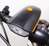 hb新款山地自行车电动滑板车前灯带喇叭 超亮LED带电子新款