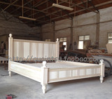 定制美式乡村地中海式欧式实木家具儿童床双人床QTSPK-049