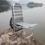 限区包邮特价连球多功能钓鱼椅LQ-018B手拉航母椅带轮垂钓椅