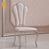 餐椅，不锈钢餐椅/绒布定皮新古典后现代/豪华特价包邮餐桌椅组合