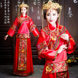 古代古装红色新娘新郎中式结婚喜服婚礼服装汉服唐朝汉朝婚服男女
