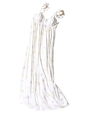 日系夏季新款美人鱼系列之莫代尔附胸垫式吊带连衣裙