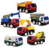 正品环奇工程车惯性车挖土机吊车全套儿童玩具回力小汽车早教益智