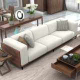 小户型沙发简约日式布艺沙发现代宜家韩式三人位沙发北欧风格家具