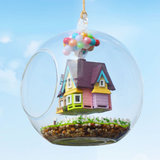 优乐团 玻璃球diy小屋拼装建筑房子别墅房屋玩具模型创意手工礼物