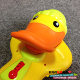 新年特价 QUAPS仰泳漂浮小鸭子 儿童洗澡戏水玩具 浮水小黄鸭子