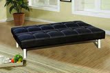 邦威小户型可折叠沙发床小双人皮艺实木多功能两用沙发床长1.8米