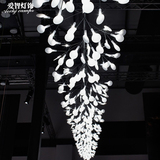简约意大利LED萤火虫树叶吊灯客厅卧室餐厅艺术吊灯创意个性吊灯