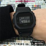 CASIO卡西欧手表 DW-5600BB-1 黑酷 G-SHOCK复古手表男女