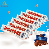 亿滋进口 Toblerone瑞士三角白巧克力含蜂蜜及巴旦木糖100g*6