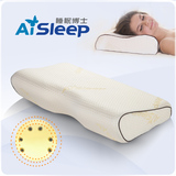 Aisleep睡眠博士颈椎保健记忆枕 蝶形磁石护颈枕头 太空睡眠枕芯