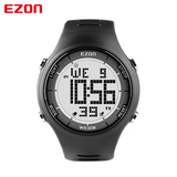 EZON宜准电子表男女运动表防水夜光跑步表多功能户外休闲手表L008
