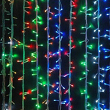 LED彩灯闪灯 新年圣诞灯装饰灯20米灯串串灯满天星霓虹灯防水包邮