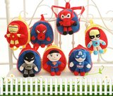 包邮韩版幼儿园毛绒卡通玩具 男女童小孩宝宝书包 1-3岁双肩背包