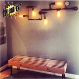 设计师的灯LOFT水管壁灯客厅服装店咖啡馆酒吧个性创意工业灯