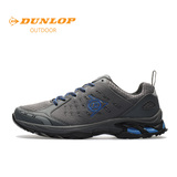 Dunlop登路普越野跑鞋男反毛皮防滑减震户外野外慢跑男鞋2320407
