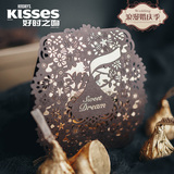 好时巧克力 kisses1kg+26个爱之树喜糖盒 结婚喜糖
