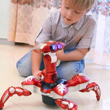 佳奇 红外线电动遥控机器四脚兽 智能编程机器人 儿童玩具男孩