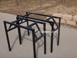 加厚折叠桌架子 折叠桌子 桌架子折叠桌腿 折叠铁架子折叠桌椅架