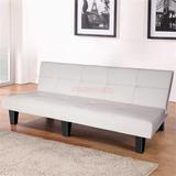 欧式沙发双人1.2米小户型沙发床1.8实木可折叠多功能两用2米皮艺