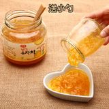 韩国原装进口韩福10.2蜂蜜柚子茶1000g  果肉冲饮 1kg 正品
